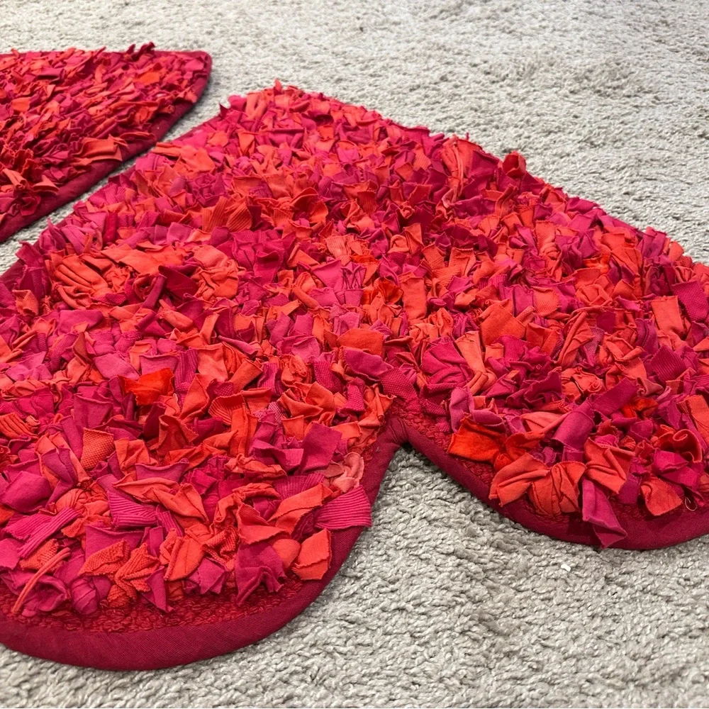 IKEA Red Heart-Shaped Door Mats